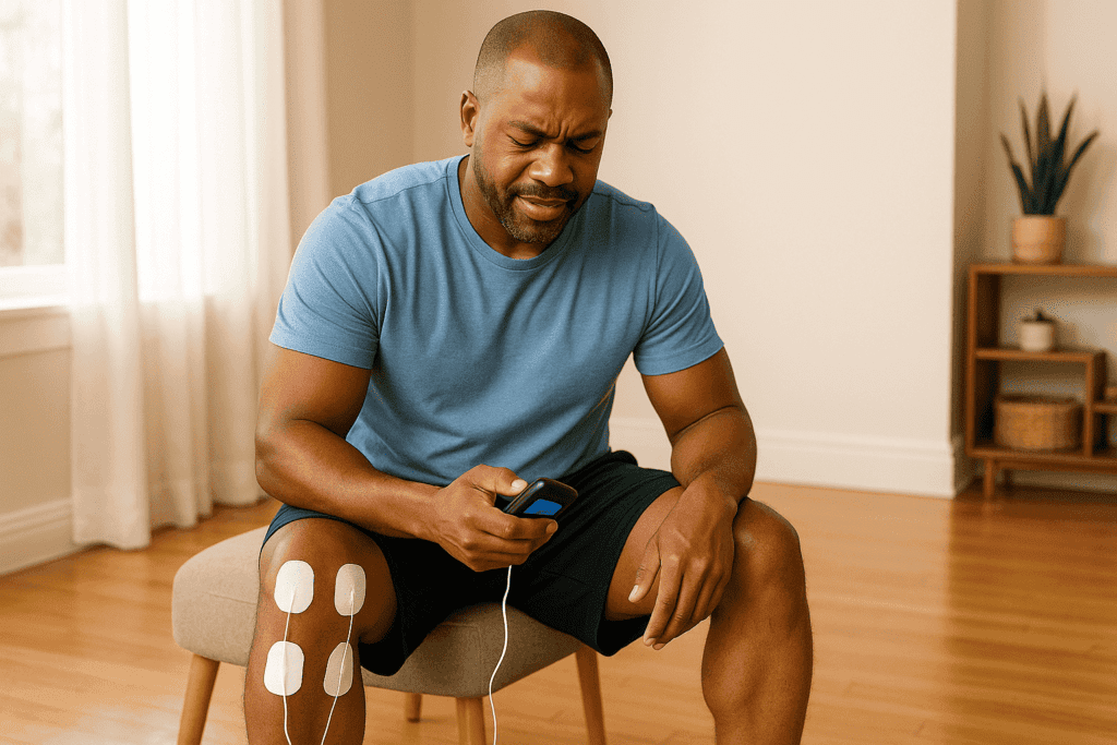 Homem Estimulador Fisioterapia - Post