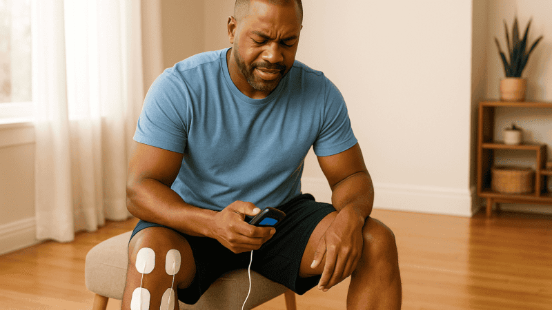 Homem Estimulador Fisioterapia - Post