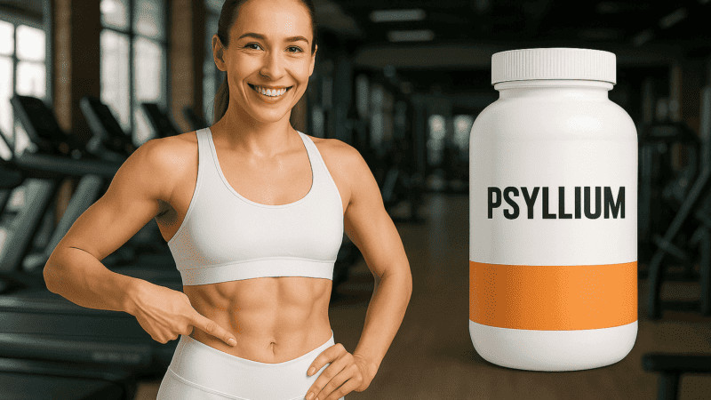 Mulher Barriga Magra post Psyllium