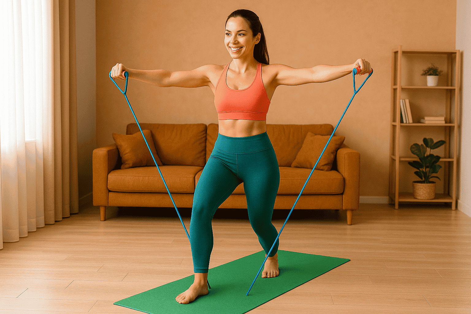 Mulher Extensor Elastico -post