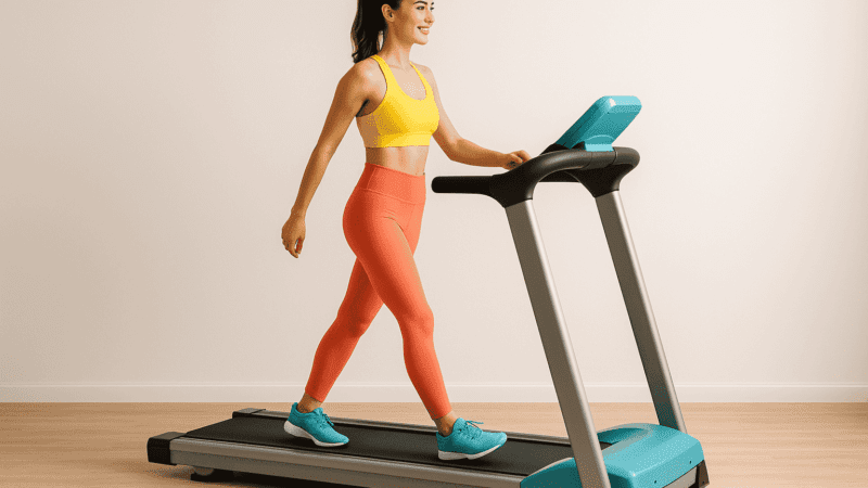 Loja Produto Esteira Ergométrica 6 mulher na esteira